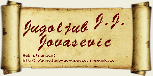 Jugoljub Jovašević vizit kartica